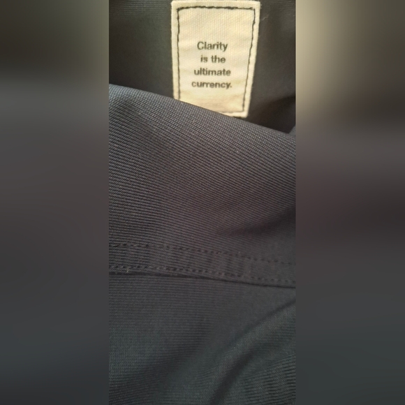 Nordstrom Vuori Meta Pants Men's Dark Blue 38 Formal Office Party Church Utility - Picture 11 of 12